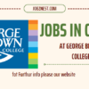 Jobs in Canada Ontario At George Brown College. Apply Now!