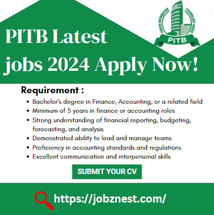 PITB Jobs 2024 | Punjab Information Technology Board New jobs | Online Apply Now!