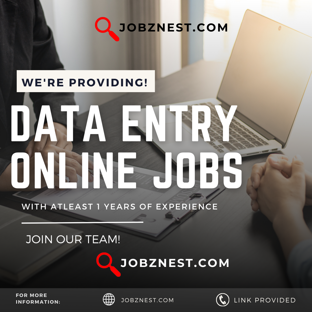 Online Job | Data Entry Part Time Home Base Job 2024