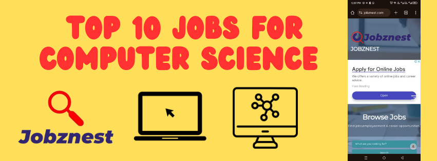 Top 10 jobs for Computer Science Updated!