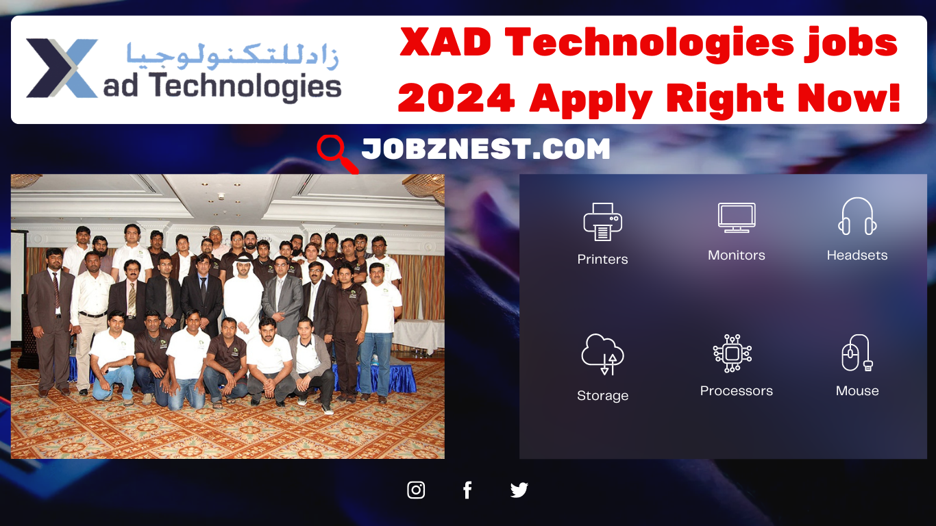 XAD Technologies jobs 2024 Apply Right Now!