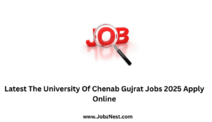 Latest The University Of Chenab Gujrat Jobs 2025 Apply Online